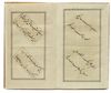 A  CONCERTINA ALBUM OF PERSIAN COUPLETS IN NASTA'LIQ CALLIGRAPHY, DATED 1297 AH/1880 AD