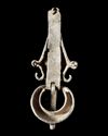 A BYZANTINE SILVER BUCKLE, 6TH CENTURY AD