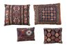 FOUR CUSHIONS, SHASSAVAN, CIRCA 1900