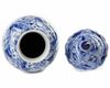 A LARGE CHINESE BLUE AND WHITE JAR AND COVER, KANGXI PERIOD (1662-1722)
