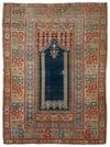 A GHIORDES PRAYER RUG, CIRCA 1900