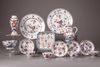 A group of 15 Chinese imari cups, saucers, bowls and a vase