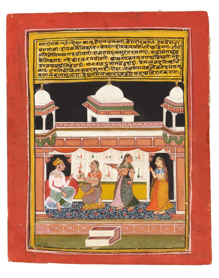 RAAG DEEPAK, BUNDI, INDIA, CIRCA 18TH CENTURY