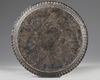 AN OTTOMAN SILVER TRAY, 19TH CENTURY