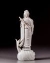 A blanc de chine figure