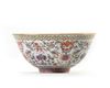 A Chinese famille rose 'bats and lotus' bowl