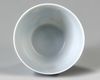 A CHINESE BLUE AND WHITE WINE CUP, 19TH CENTURY