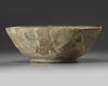 An Islamic pottery bowl
