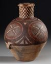 A NEOLITHIC PAINTED POTTERY JAR,  MAJIAYAO CULTURE, CHINA, MID TO LATE 3RD MILLENIUM BC