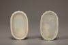 A CHINESE WHITE JADE BOX AND COVER, 18TH CENTURY