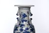 A PAIR OF LARGE CHINESE BLUE AND WHITE VASES