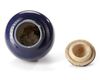 A CHINESE COBALT BLUE JAR AND COVER, LATE MING DYNASTY
