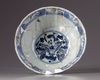 A Chinese blue and white bowl