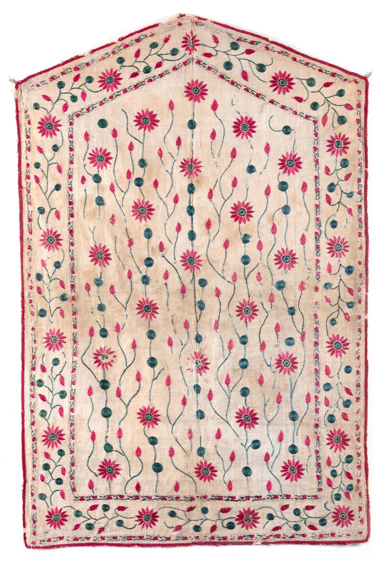 AN INDIAN TEXTILE PANEL, 18TH CENTURY