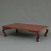 A JAPANESE LACQUERED LOW TABLE 座卓 (ZATAKU), TAISHO-EARLY SHOWA PERIOD