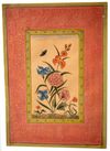 A PAIR OF STUDY OF FLOWER, QAJAR, LATE 19TH CENTURY