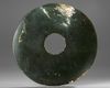 A NEOLITHIC JADE BI DISC, CHINA