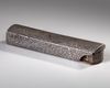 A SILVER INLAID METAL PEN BOX OR QALAMDAN, 20TH CENTURY