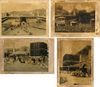 FOUR OLD PHOTOGRAPHS OF KAABA DURING THE HAJJ, EARLY 20TH CENTURY