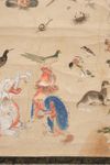 A VERY LARGE JAPANESE HANGING SCROLL DEPICTING NEHAN-ZU 涅槃図, 18TH CENTURY