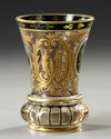 A 'HAIDA HERMAN PAUTCH' GOBLET, ART NOUVEAU PERIODE