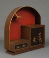 A JAPANESE VINTAGE DISPLAY CABINET, SHOWA PERIOD 1926-1989)