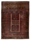 AN ANTIQUE TURKMEN SARYK ENSI