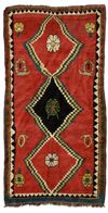 A PERSIAN GABBEH RUG