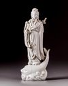 A blanc de chine figure