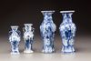 A lot of Chinese blue and white porcelain