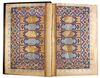 A LARGE  ILLUMINATED QURAN, COPIED BY  'ALA'-AL-DIN  MUHAMMAD AL-TABRIZI  SAFAVID, PERSIA, 16TH CENTURY