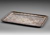 A MUGHAL BIDRI TRAY, INDIA, 19TH–20TH CENTURY