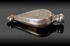 A FATIMID SILVER MEDICINE FLASK WITH KUFIC INSCRIPTION, SYRIA OR EGYPT, 10TH-11TH CENTURY