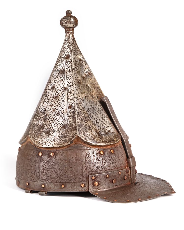 AN OTTOMAN HELMET, TURKEY, LATE 16TH-17TH CENTURY