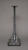 A JAPANESE MOTHER OF PEARL KATANA SWORD STAND, 1868-1912 (MEIJI PERIOD)