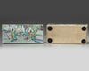 A Chinese famille verte stationery box
