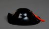 A BLACK LACQUER BAJÔ JINGASA 馬上陣笠 (HORSEBACK SAMURAI HAT)