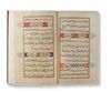 A LARGE ILLUMINATED QURAN, COPIED BY MUHAMMED BIN SALIH, EAST CAUCASUS DAGESTAN AND DATED 1201 AH/1786-1787 AD