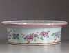 A Chinese famille rose basin