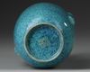A CHINESE ROBIN'S EGG-BLUE-GLAZED LANTERN VASE, QING DYNASTY (1644–1911)