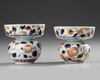 A PAIR OF JAPANESE IMARI CONTAINERS, CIRCA 1700-1720