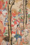 A VERY LARGE JAPANESE HANGING SCROLL DEPICTING NEHAN-ZU 涅槃図, 18TH CENTURY