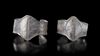 A PAIR OF SILVER BRACELETS, CLASSICAL GREEK PERIOD, 4TH CENTURY BC