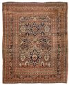 A HADJI JELILI TABRIZ  WITH GREAT DESIGN AND UNUSUAL SIZE, 19TH CENTURY