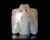 A YELLOWISH-GREEN JADE OWL, CHINA, HONGSHAN CULTURE