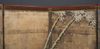 A TALL JAPANESE SCREEN DEPICTING A WINTER SCENE, LATE EDO PERIOD (FIRST HALF 19TH CENTURY)