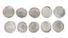 SHAYBANID RULERS, DIFFERENT RULERS, FIVE SILVER COINS, DATED