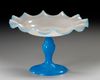 A FRENCH OPALINE BONBONNIERE, 19TH CENTURY