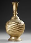 A FINE MUGHAL GILT-BRONZE VASE, INDIA, 17TH CENTURY