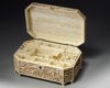 A Cantonese carved ivory sewing box